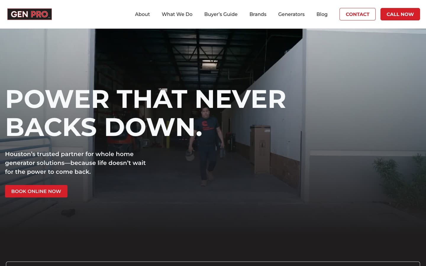 A&A GenPro website