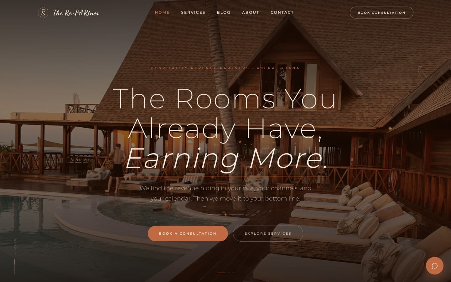The RevPARtner website